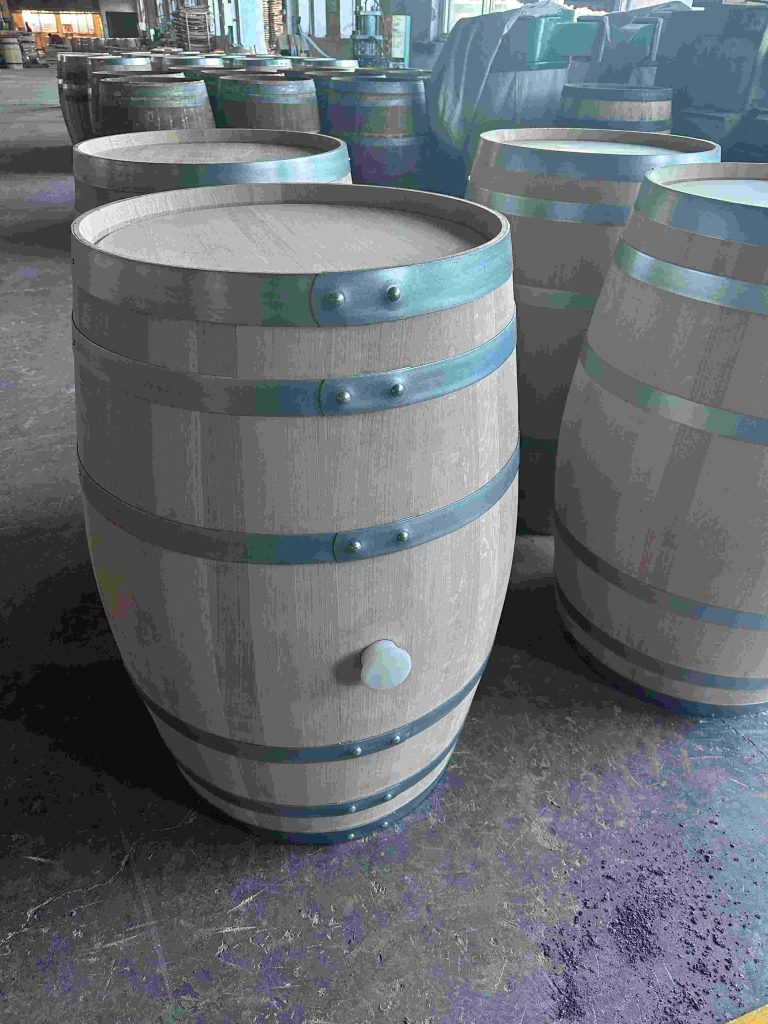 225L oak barrels