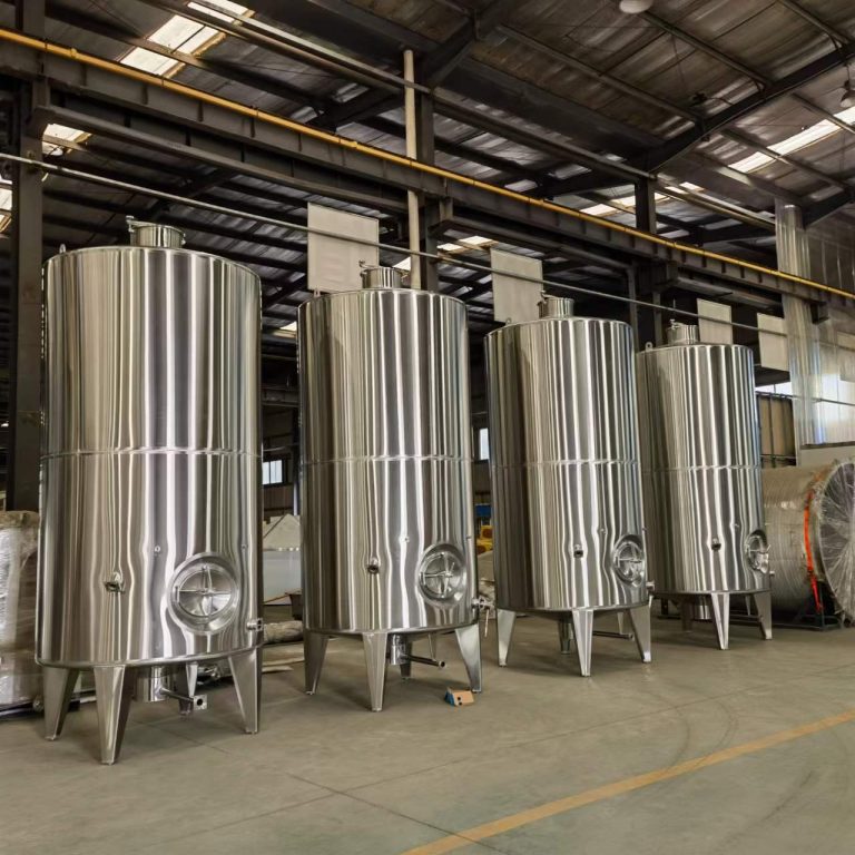 3000L double wall wine fermentation tanks