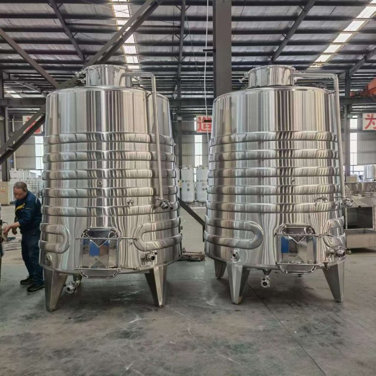 6000L tapered fermenter