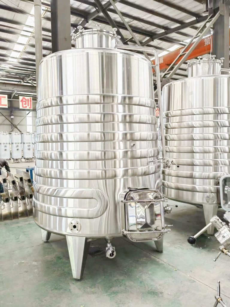 5000L tapered fermenter