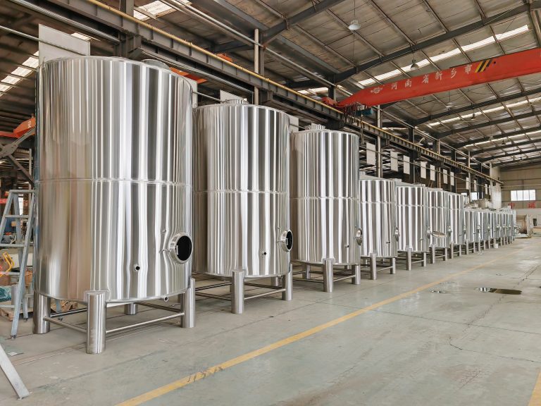 single wall wine storage tanks