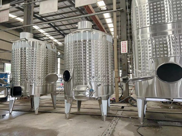 stainless steel round fermentation tanks
