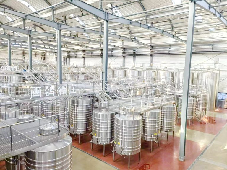 6000L Wine Tanks With Sprial Cooling Coil For Fermentation And Storage